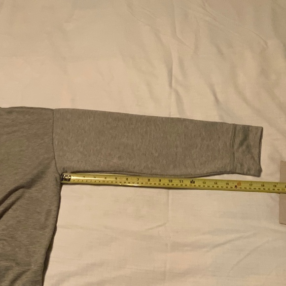 Heather-Green Lightweight Long Sleeve Kangaroo Pocket Shirt - Picture 10 of 11